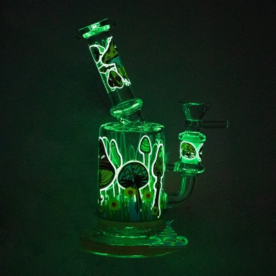 WATER PIPE GLOW IN DARK WP10036 1CT